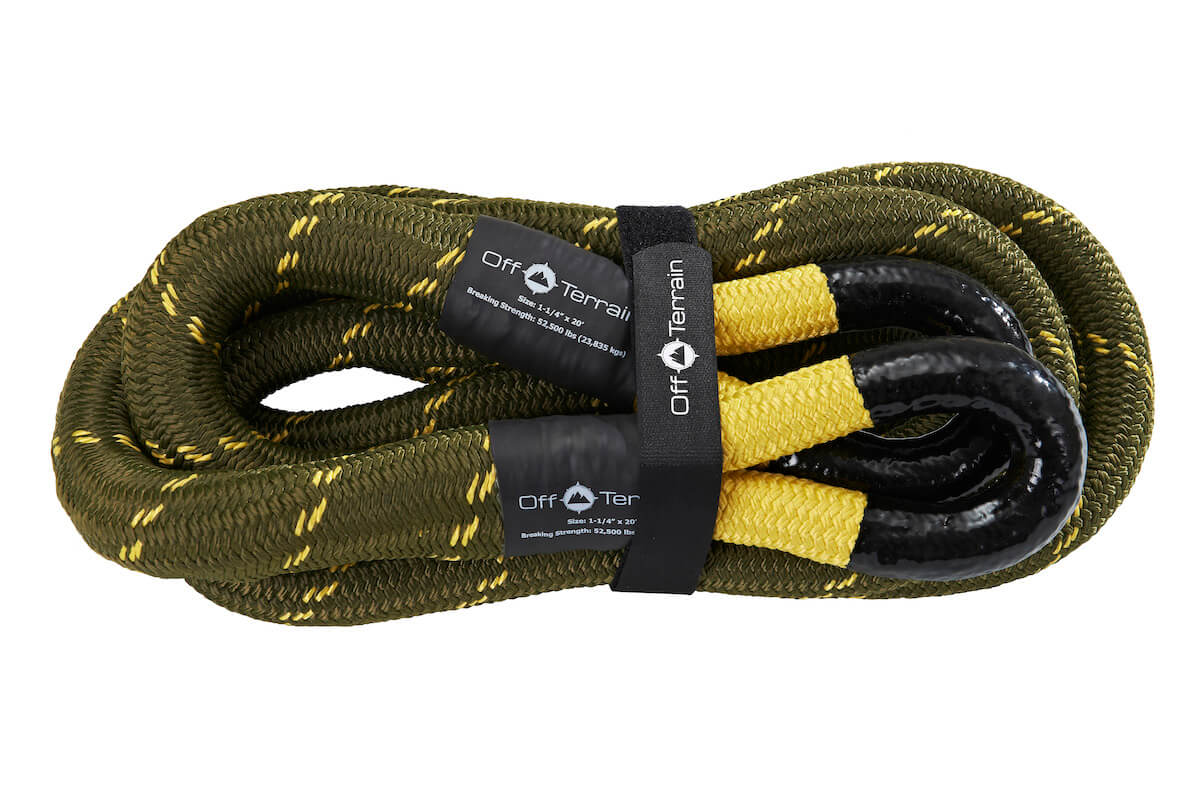 1 1/4 Inch High Strength Synthetic Kinetic Recovery Rope